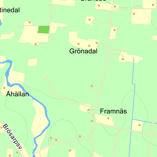 karta över vollsjö